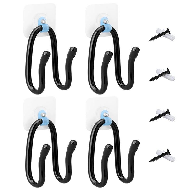 Linkidea 2nd Gen Game Controller Holder Mount Compatible with Gen Xbox One PS4 Switch, Multifunctional Adjustable Adhesive Wall Mount (4 Pack) - Image 1
